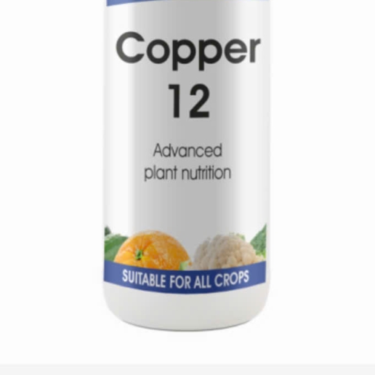 SP MỚI PHÂN BÓN LÁ  VI LƯỢNG  - COPPER 12 (12 % Cu + 4% OM) Hy Lạp