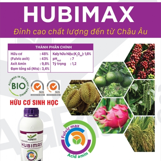 Phân bón hữu cơ - HUBIMAX (1L) - Spain