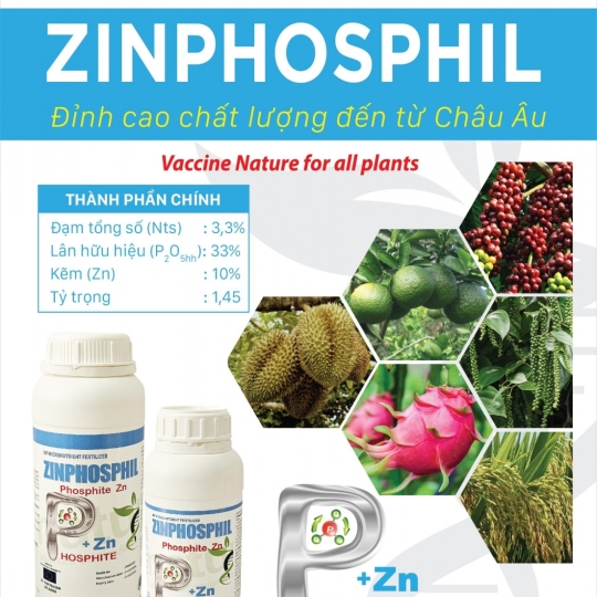 Phân Bón NP Vi Lượng Zinphosphil (1000 ML) - Greece